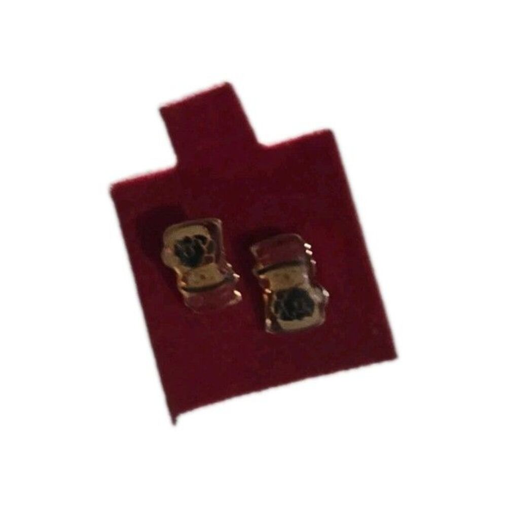 Beautiful Vintage 1980s Christmas Stud Earrings